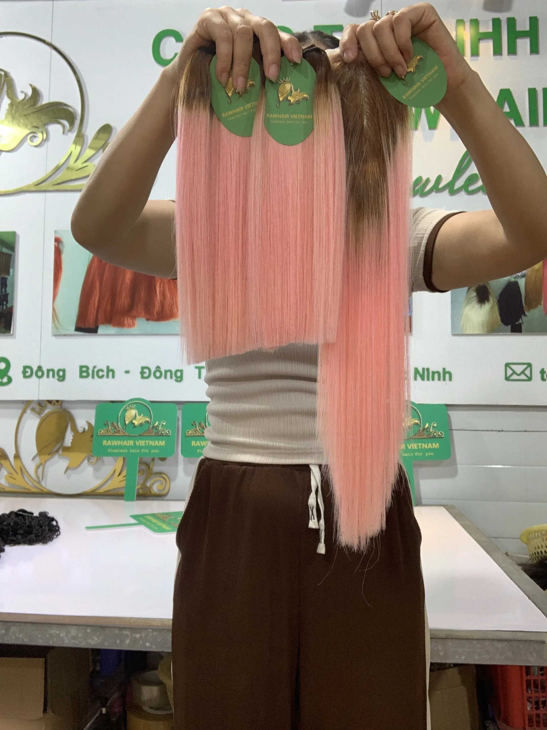 9 Dec Best Seller Vietnam Bone Straight Super Double Drawn Raw Hair  To Make Wigs for Xmas