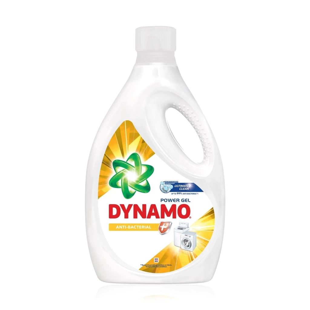 High Effective Dynamo Liquid Detergent Removes Stains Easily (Perfect Clean/ Anti-Bacterial/ Touch of Downy/ Odor Removal)