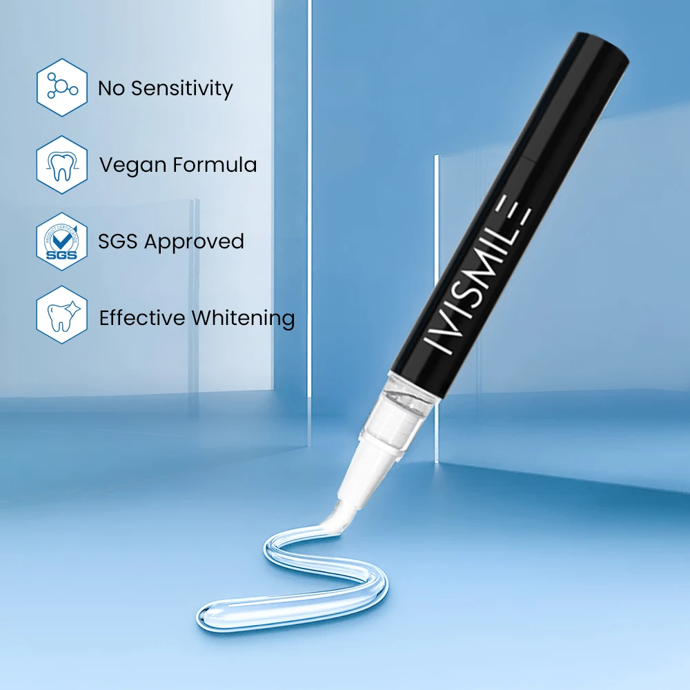 IVISMILE Professional Blue Light 32 Led Home Use Wireless Dental Whitening Kit Oem