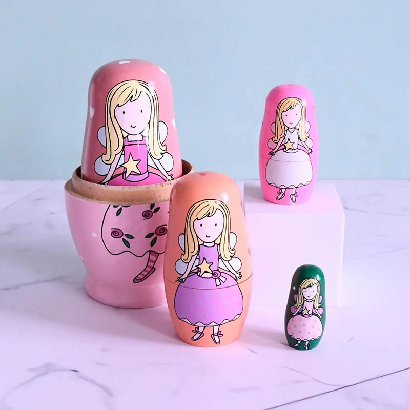 Factory Wholesale Personalized Customization Russian Doll for Baby Announcement Gift