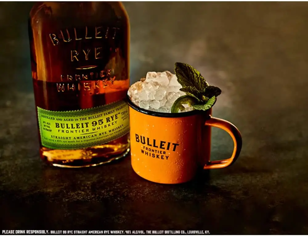 Bulleit, Whiskey Bourbon Kentucky 90 Proof, 750mL