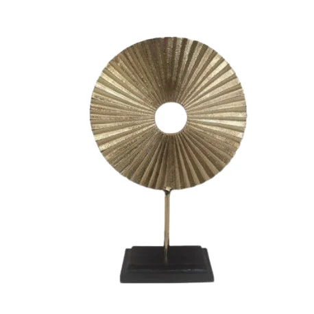 Minimalist Luxury Abstract Metal Ornaments Creative Style Table Items for Home Decor for Hotel Desktop Art Decorations