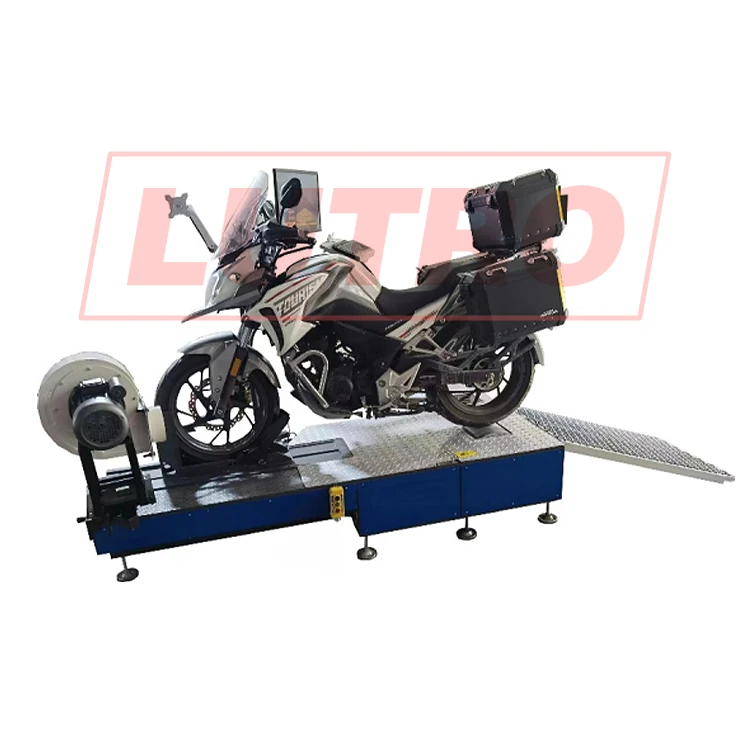 Motorcycle Diagnostic Machine Singal- Roller Motorcycle Chassis Dynamometer For 2 Wheel