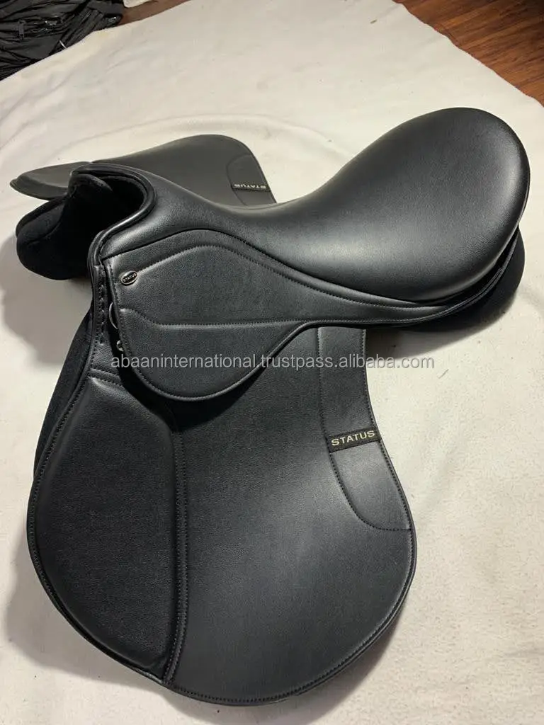 BESTSELLER SYNTHETIC LEATHER HORSE JUMPING SADDLE WITH OEM CUSTOMIZED STYLE,COLOR AND LOGO HIGH QUALITY MATERIAL LUXURY PRODUCT