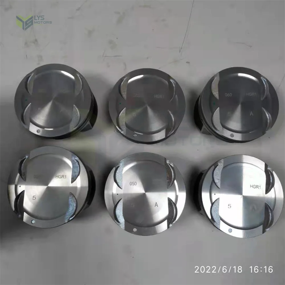Поршень и кольцо 23041-3CAA1 23410-3CAA1 230413CAA1 234103CAA1 для HYUNDAI KIA Sedona Sorento Azera Santa Fe 3.5L V6 G6DC STD 0 5