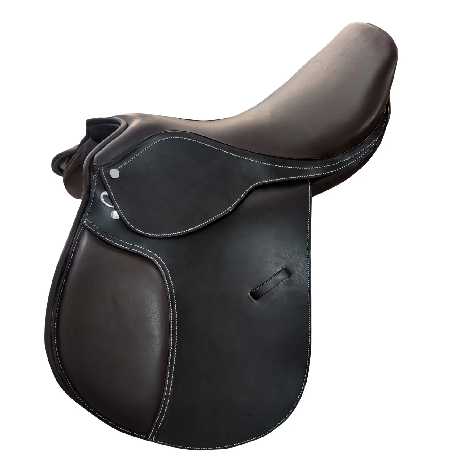Hand made horse western saddle with tooled design leather horse western saddle