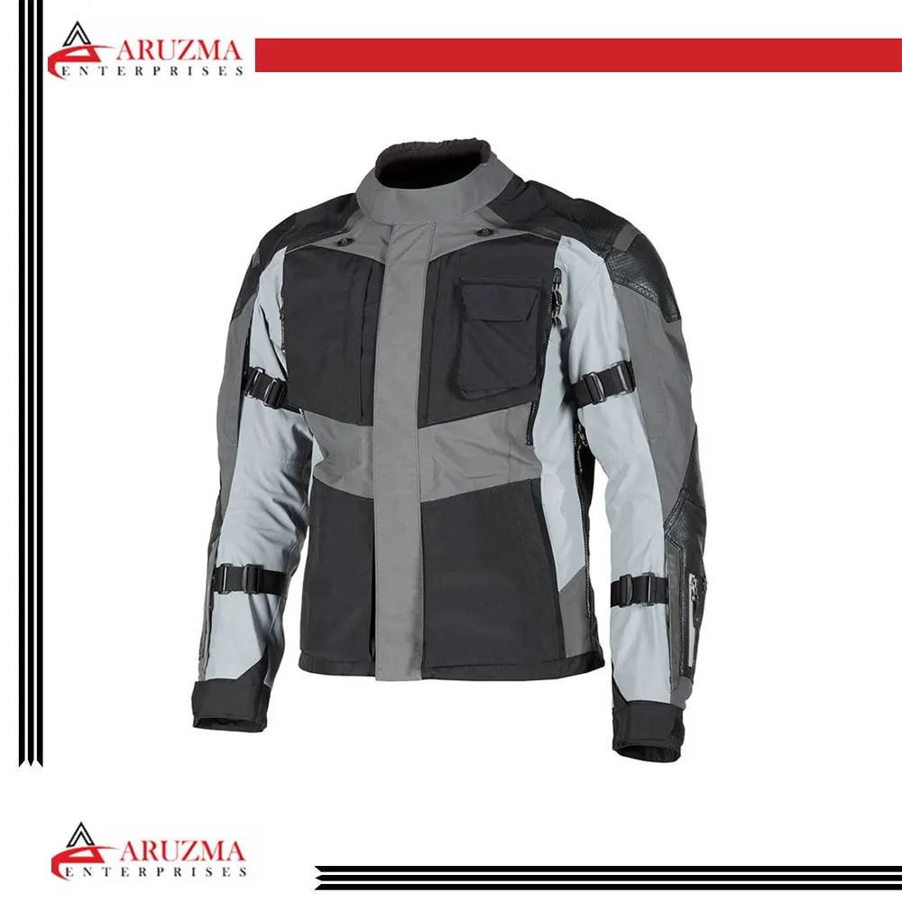 Motorcycle Jacket Mesh/Cordura Material Safety Features Waterproof All-Weather