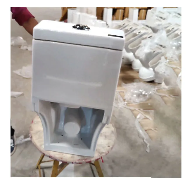 Wholesale One Piece S Trap Smart Intelligent Toilet Smart Toilet Bidet WC Toilet Seat for Bathroom Europa-105