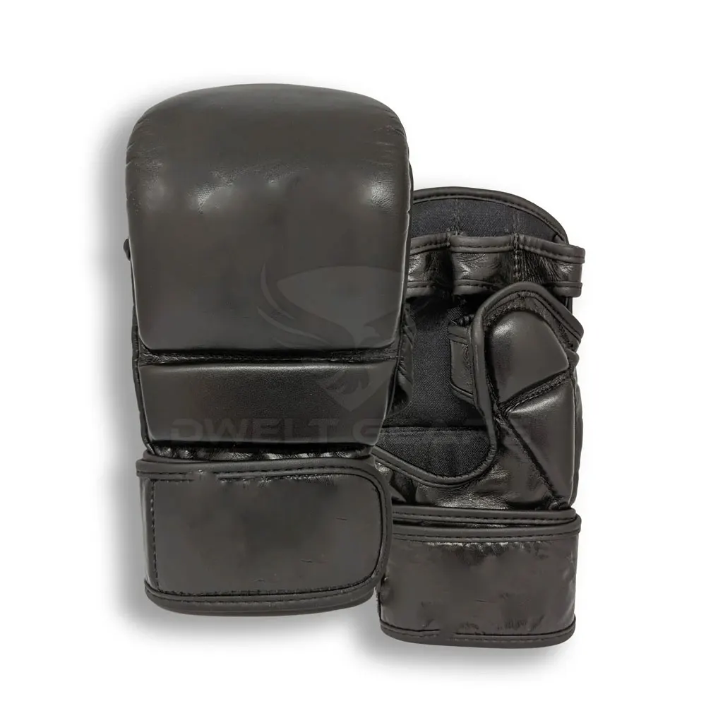 High Quality PU Leather MMA Punching Gloves Fighting Gloves  MMA Gloves