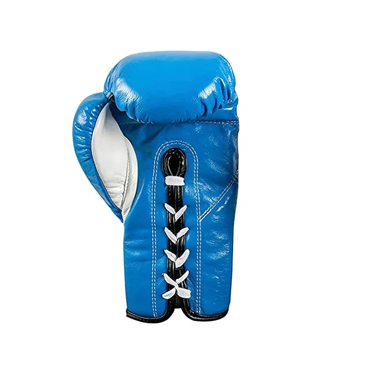 hot rate Premium quality Best material  your own design for laces up boxing gloves