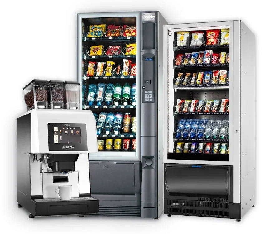 Best Prices offer Snack vending machine & drink vending machine with note payment available.