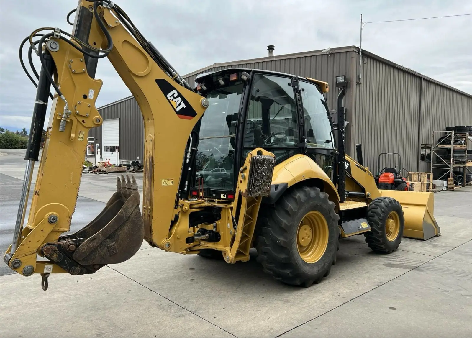 Used Condition 4x4 CAT 420F Used Backhoe for Sale /Used CATERPILLAR 420F Backhoe Loader with Cheap Price