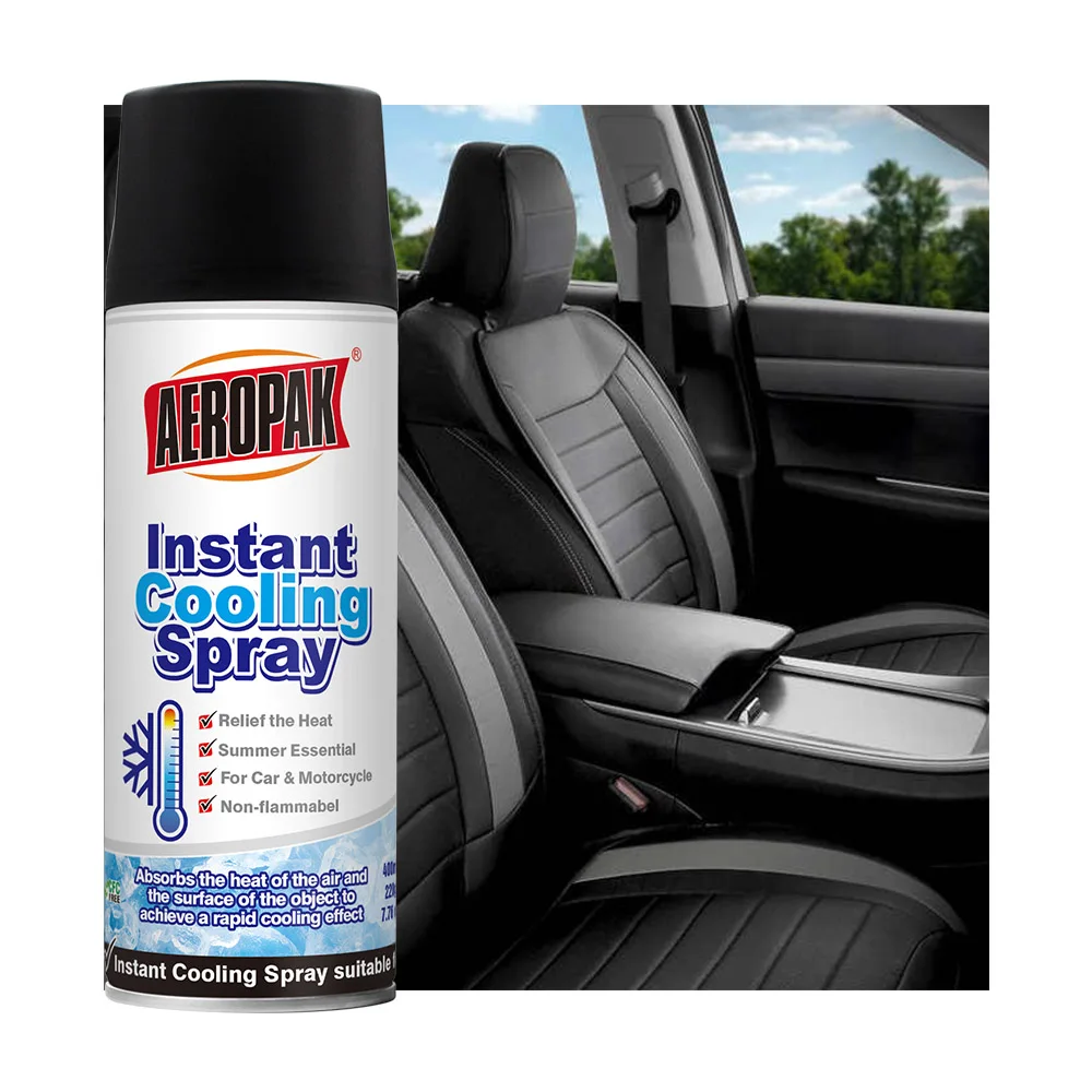 Aeropak Wholesale Freeze Fast 400ml Aerosol Car Instant Cooling Spray for Car and Skin