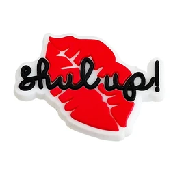 New Arrival Anime Cartoon Mean Girls Pink Croc Shoes Charm for Women Christmas Croc Decoration Wholesale Party PVC Gift Bulk