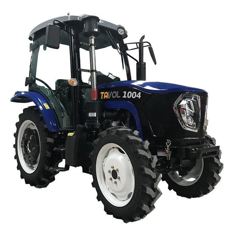 Factory Directly 60Hp 4Wd Farm Wheel Tractor LT604 with Drive Cab