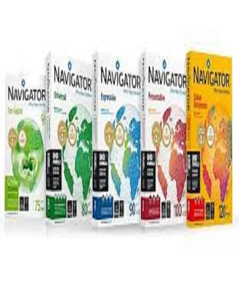 color paper Navigator 80gms A4 , copy paper