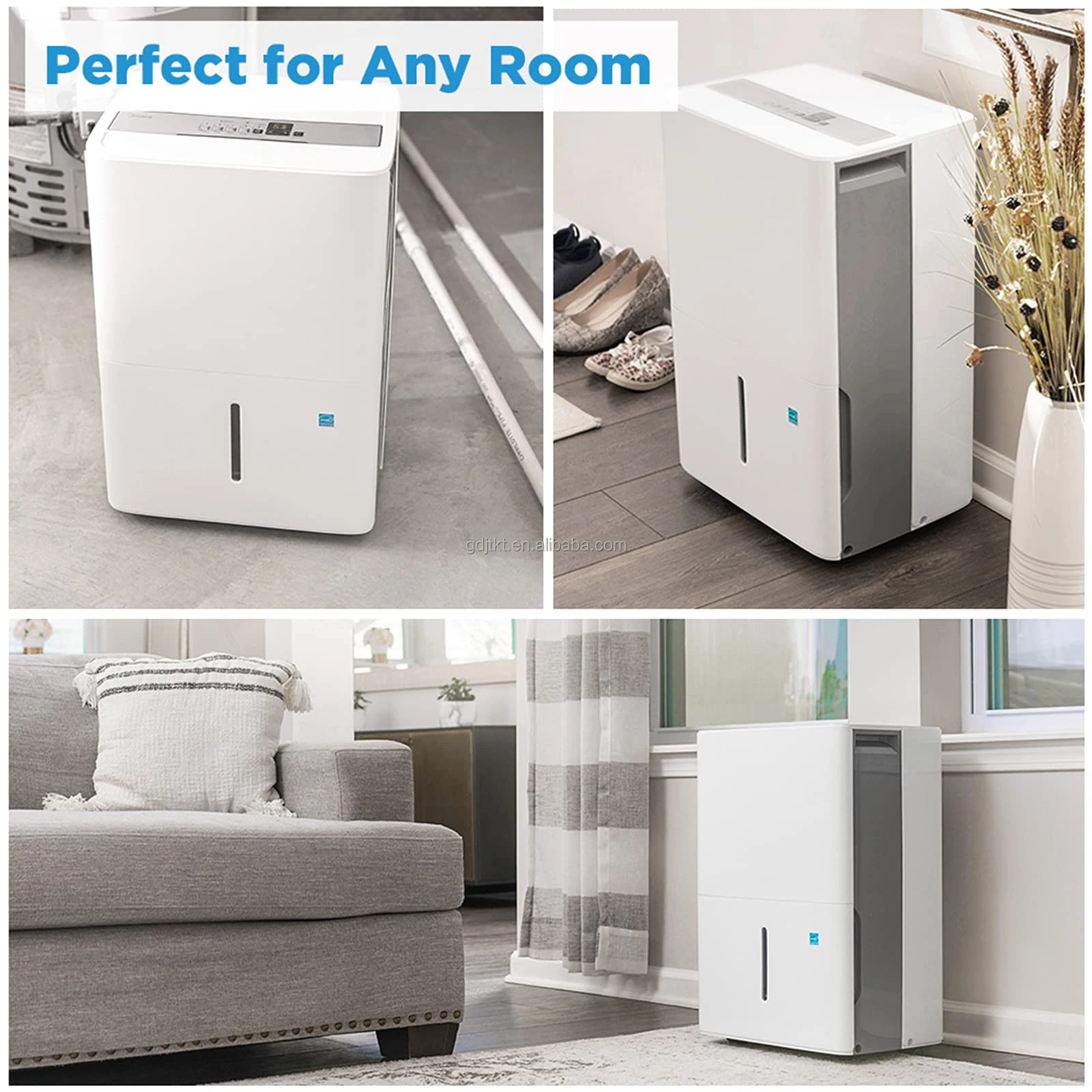 High End USA Canada Mexico 110v Midea 50Pints Factory direct supply dehumidifiers Home and air purifier combo Dehumidifier Mini