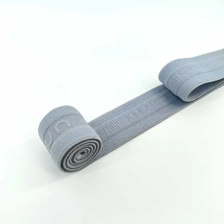 4 Day Sample Delivery Elastic Band  Elastic Edge Band Embossed 3 d Elastic Hairband for Sportswear