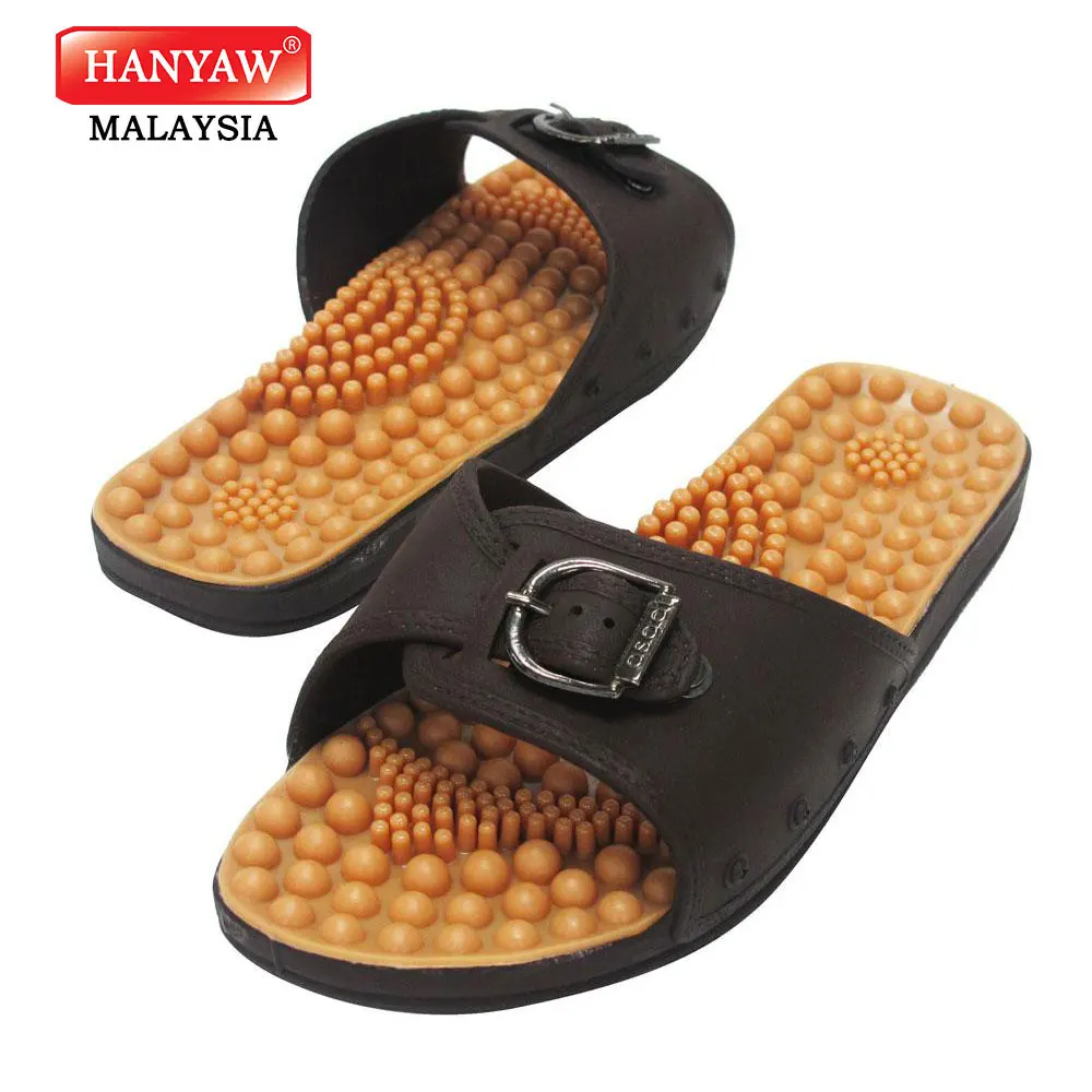 Hot sale unisex ASADI Reflexology Feet Care Sandal PVC Foot Massage Slippers for women 9086