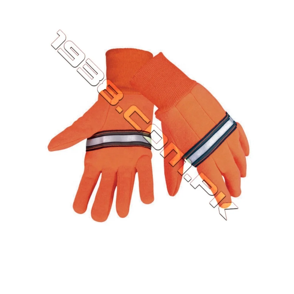 Traffic Reflective Gloves Tactical Safety Heavy Duty Working Lightweight Water Resistant Gloves