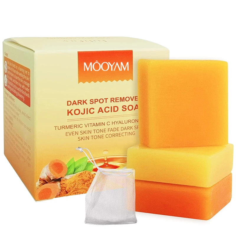 2023 Factory Price Original Whitening Skin Care Raw Material Kojic Acid Original Soap Tightening Detox Soap