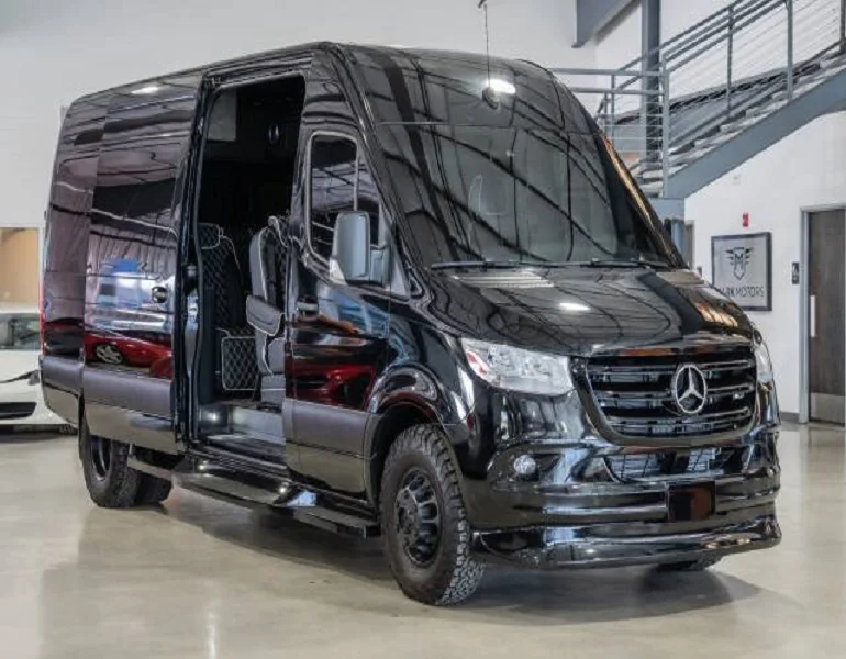 Высококачественный Подержанный 2021 Merce-des-Ben-z Sprinter WB грузовой фургон с высокой крышей доступен для продажи