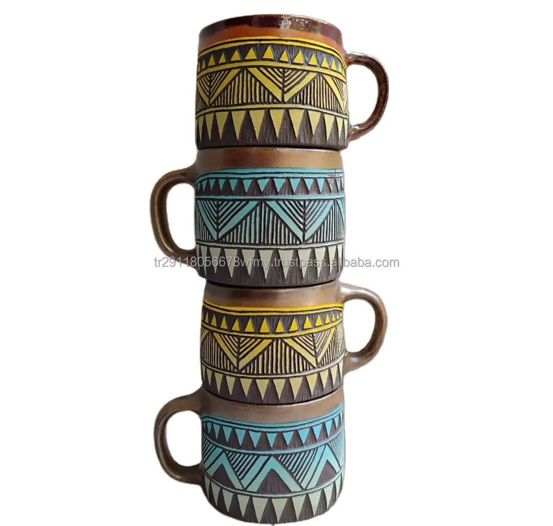 %100 handmade Hot selling ceramic turkish mugs cups tea coffee water drinkware kitchen tabletop home decor souvenir gift store