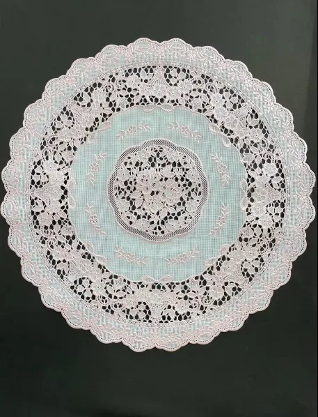 Perfect Embroidery Cotton Luxury Material Premium High Quality Lace Fabric on Sale
