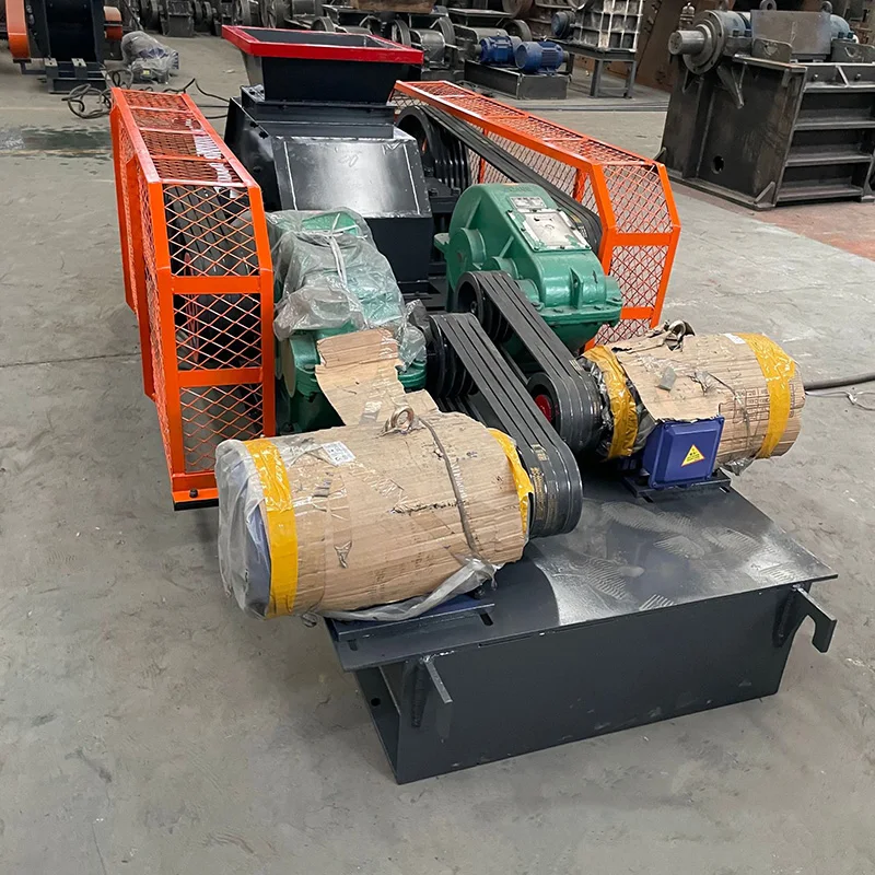 Factory Direct Sales two roller crusher double roll crusher for sanding making factory