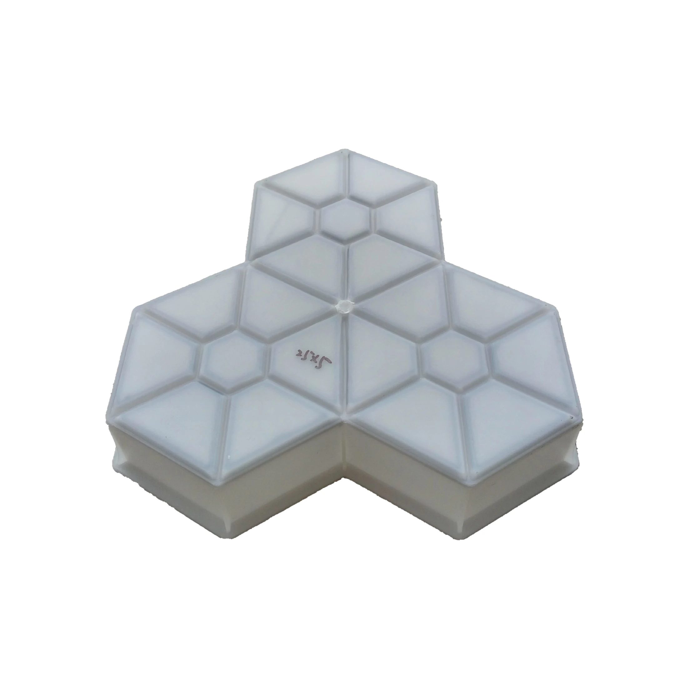 Hexagon Maple Leaf Paving Moulds for Garden pavers Lawn Stepping Stones paving mould