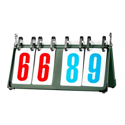 Wholesale Metal Material Digit Scoreboard for Sport Games Volleyball Football Table Tennis Basketball manual Score Board