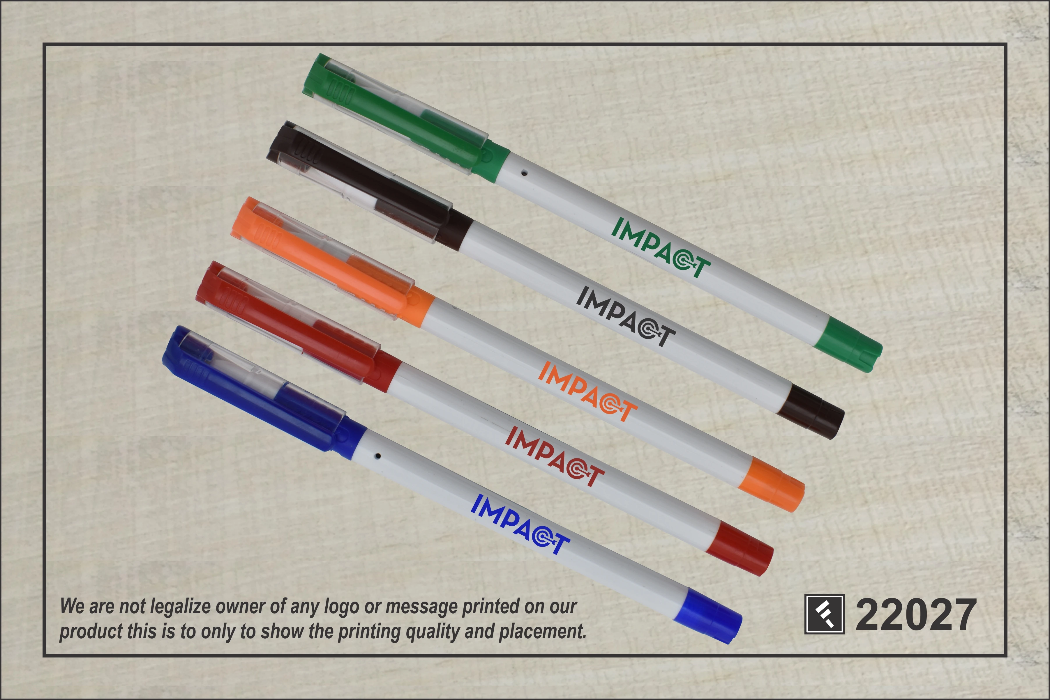 Promotional Best Quality Plastic Ballpoint Pen for Office Employees Gifting Best Selling Customized Metal  Ballpoint Pen