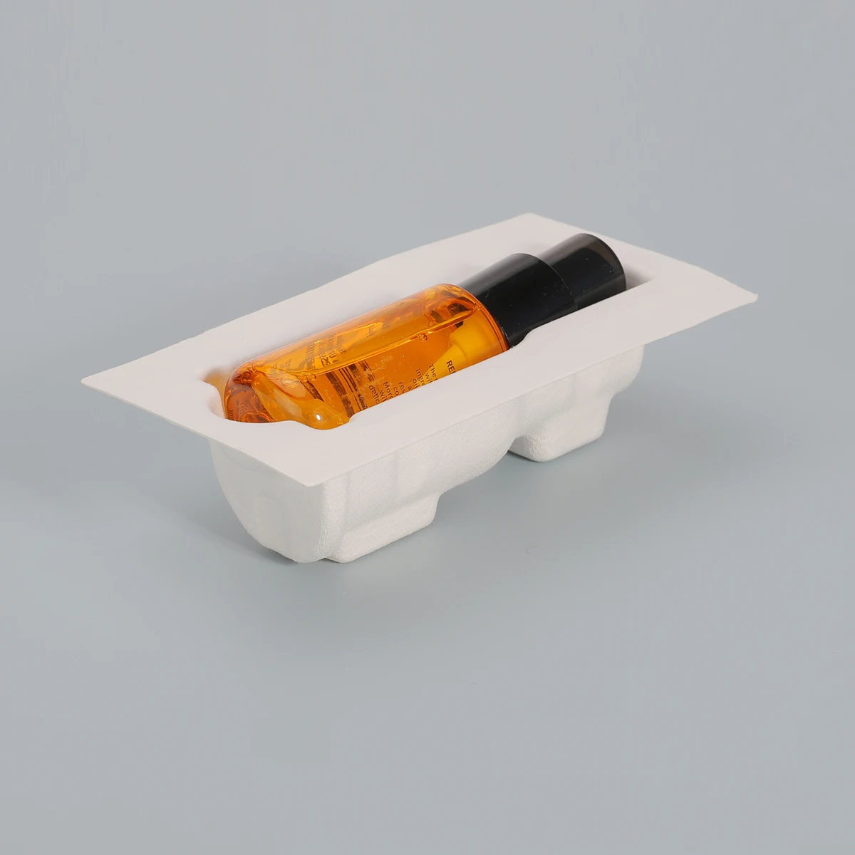 High-grade wholesale thermoformed recycled tray cosmetic packaging for serum bottle cosmetic paper box custom logo