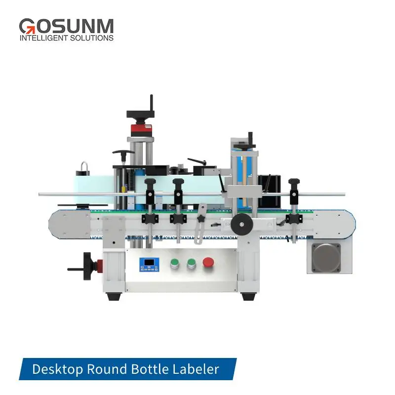 Round Bottle Transparent Label Sticking Machine Glossy Labels Price Tag Labels For Hair Clip