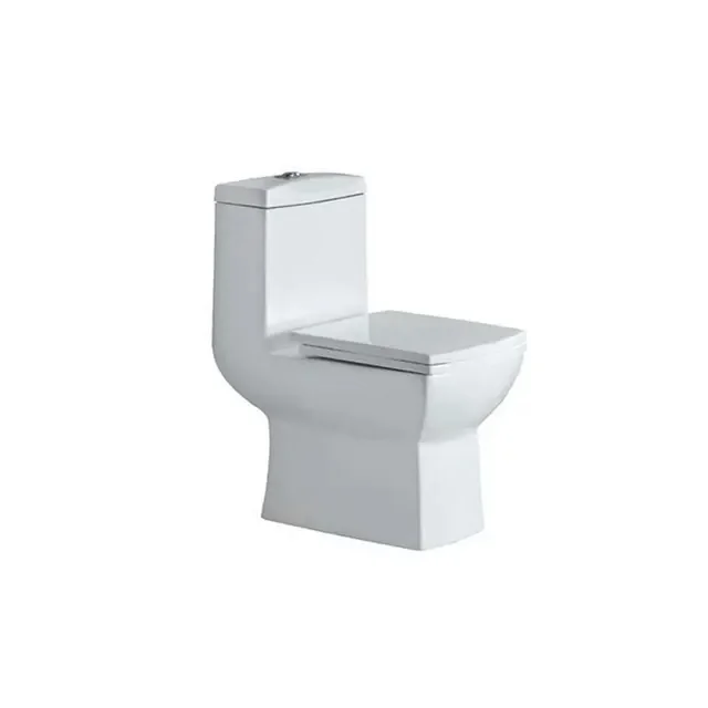 Hot Selling White Ceramic Sanitaryware Toilet One Piece Water Closet Toilet Seat Bowl