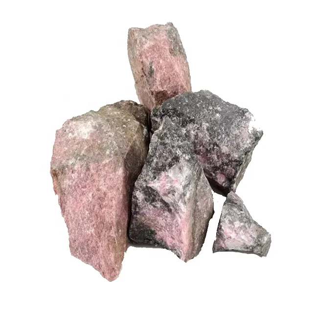 rough stone Rhodonite Raw rough for natural reiki healing crystal Un polished raw gemstones crystal natural wholesaler
