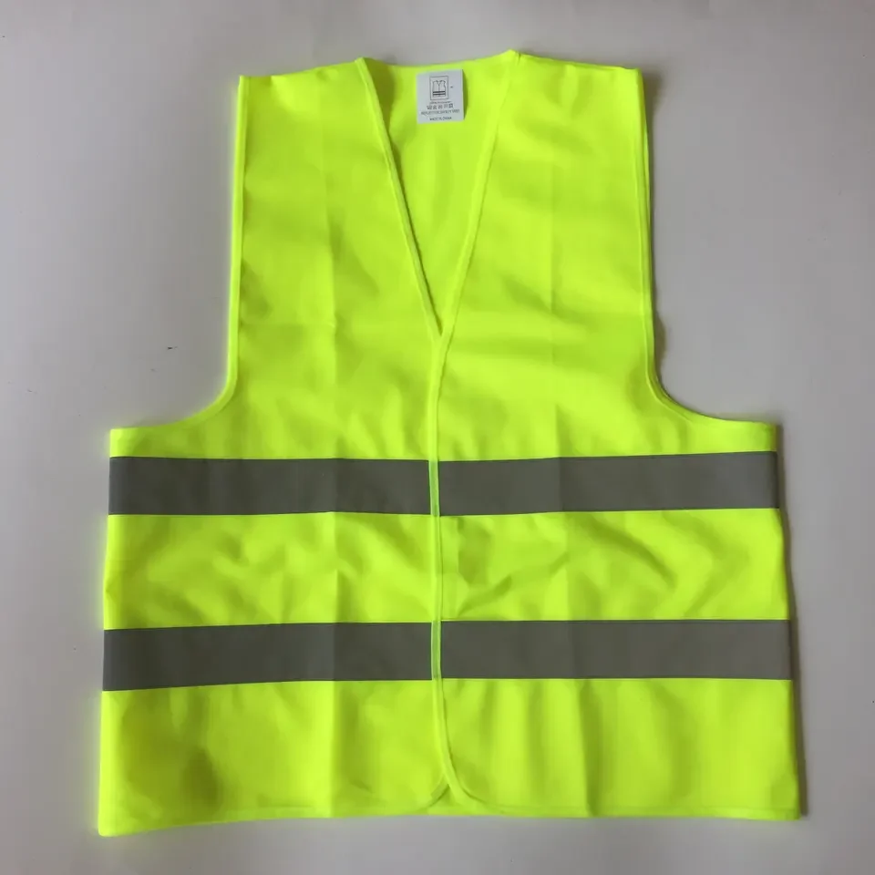 Hi-viz CE EN20345 approved safety vest