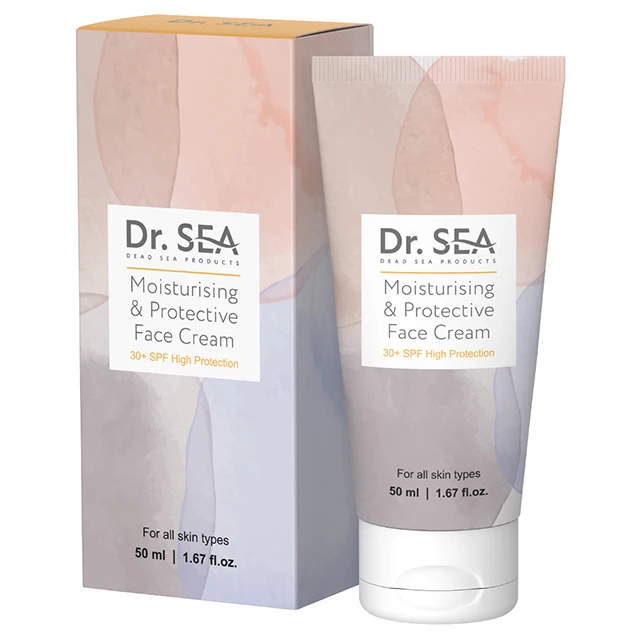 Dr.Sea Cosmetics SPF30 увлажняющий и защитный крем для лица с витамином Е крем для всех типов кожи