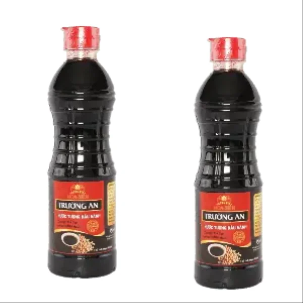 Support Low MOQ OEM Type Packing Price Cheap Price Organic Soy Sauce Reasonable Truong An Soy Sauce 500ml Tuong Viet Hoa Sen