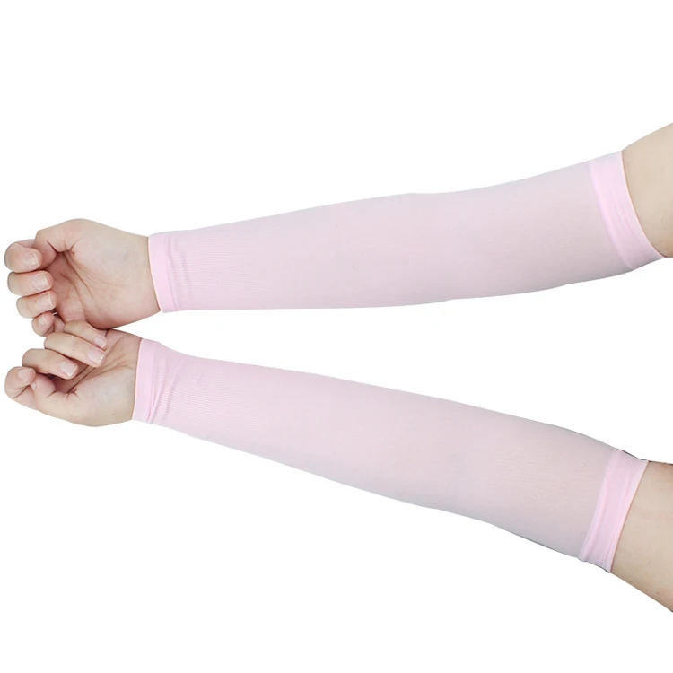 Popular OEM Cool Customized White Blank Sublimation Sun Protect Arm Sleeves For Unisex Outdoor Sport with custom logo design