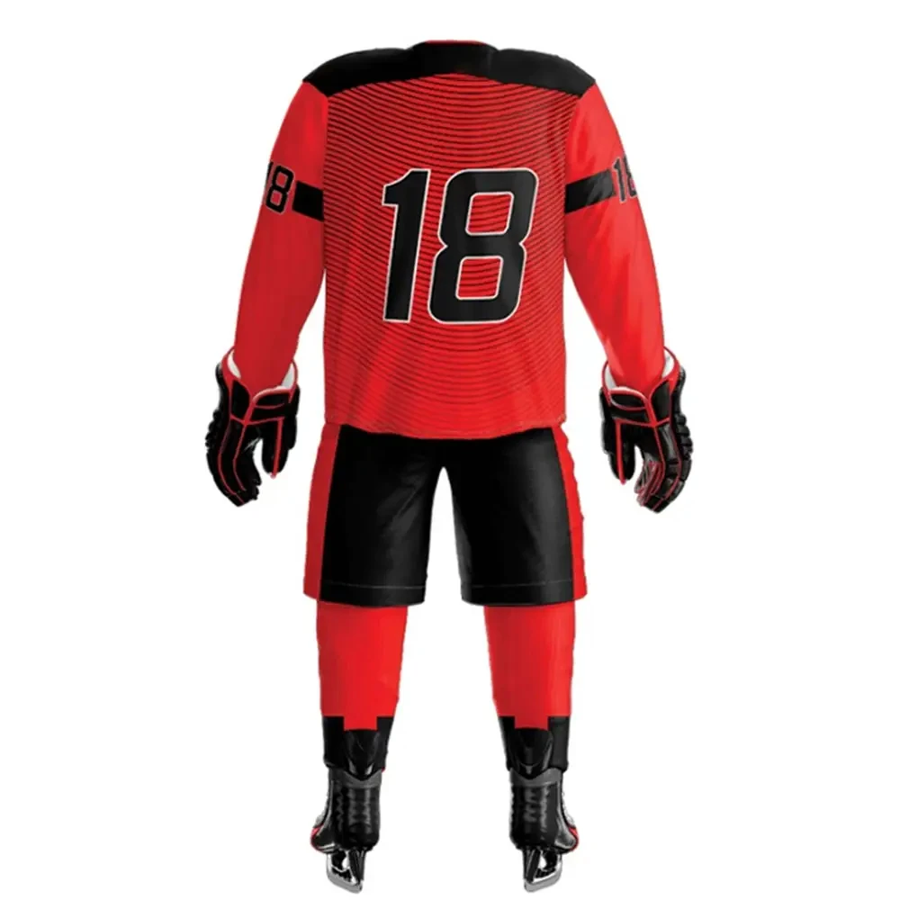 2024 Good Quality Youth Good Selling Sublimation Sport Team Ice Hockey Uniform with custom logo Ice Hockey Uniform