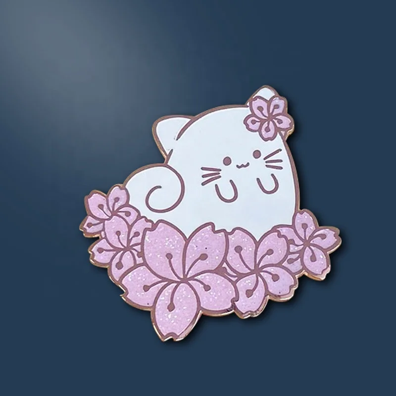 Ice Cream Shape High Quality Custom Animal Rabbit Fox Cute Fashion Delicate Lapel Pin