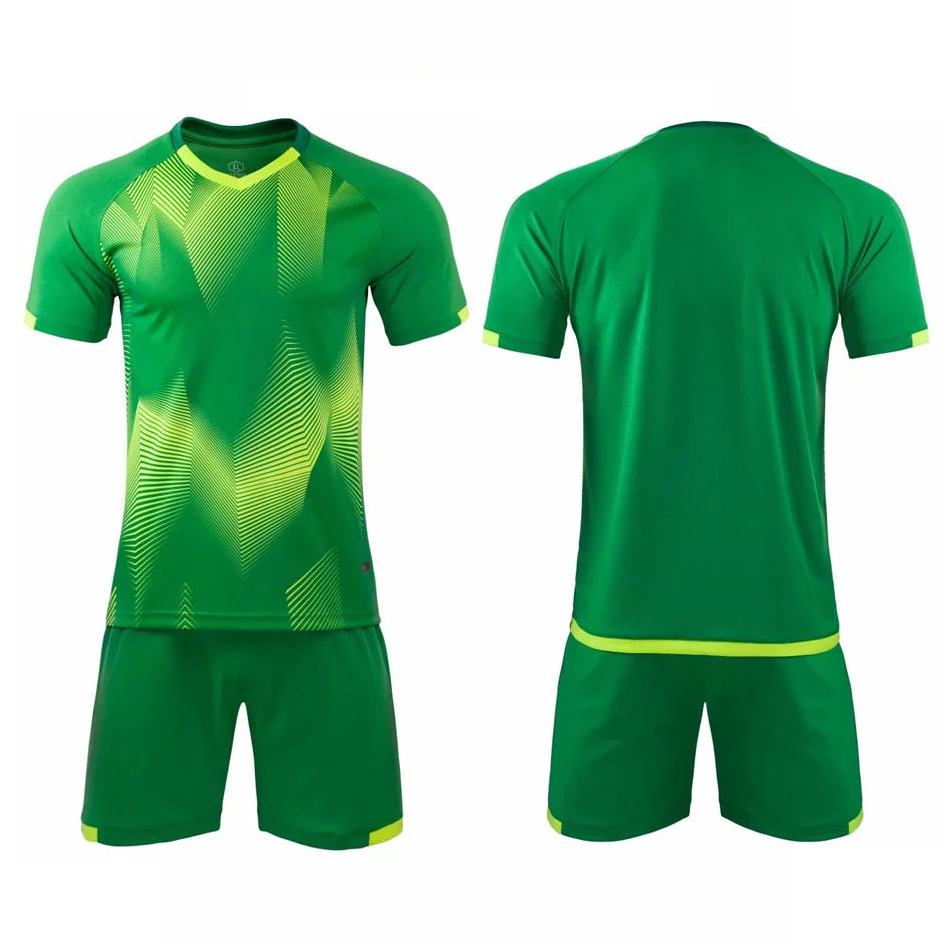 Professional Made Sports Wear Soccer Uniform set fashionable Factory price sublimation popular manufacturer  for soccer uniform