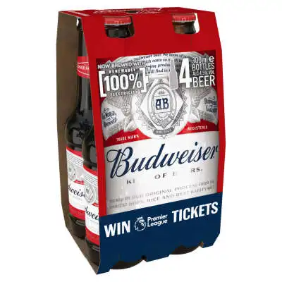 Affordable price for Premium Lager Budweiser Beer cheap price