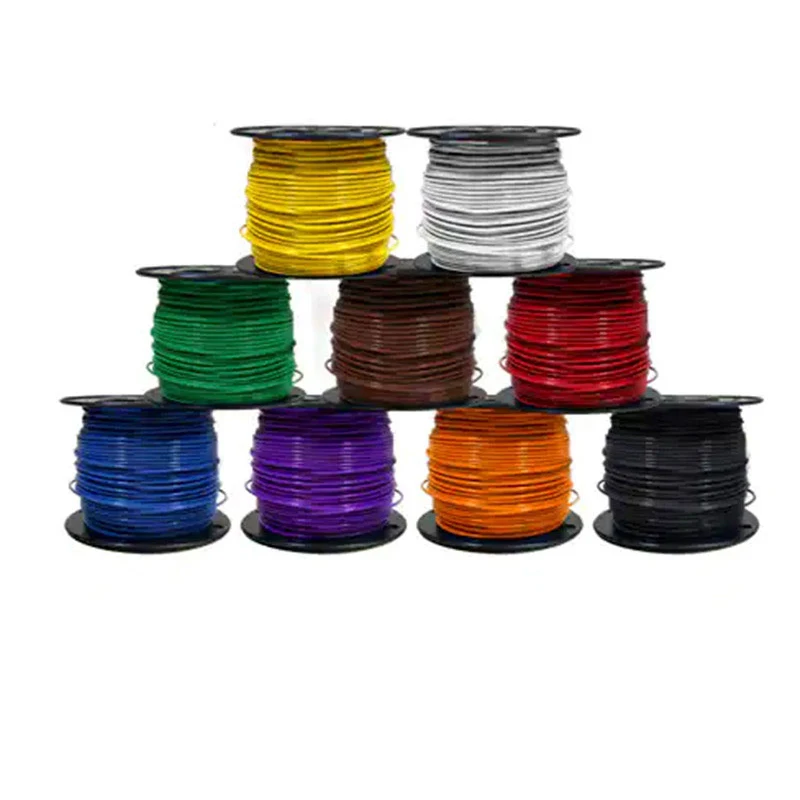 600V 8 6 4 3 2 1 1/0 2/0 3/0 4/0 AWG 250MCM 300MCM 350MCM 1000MCM Stranded THHN THWN-2 Copper Electric Nylon Cable Building Wire
