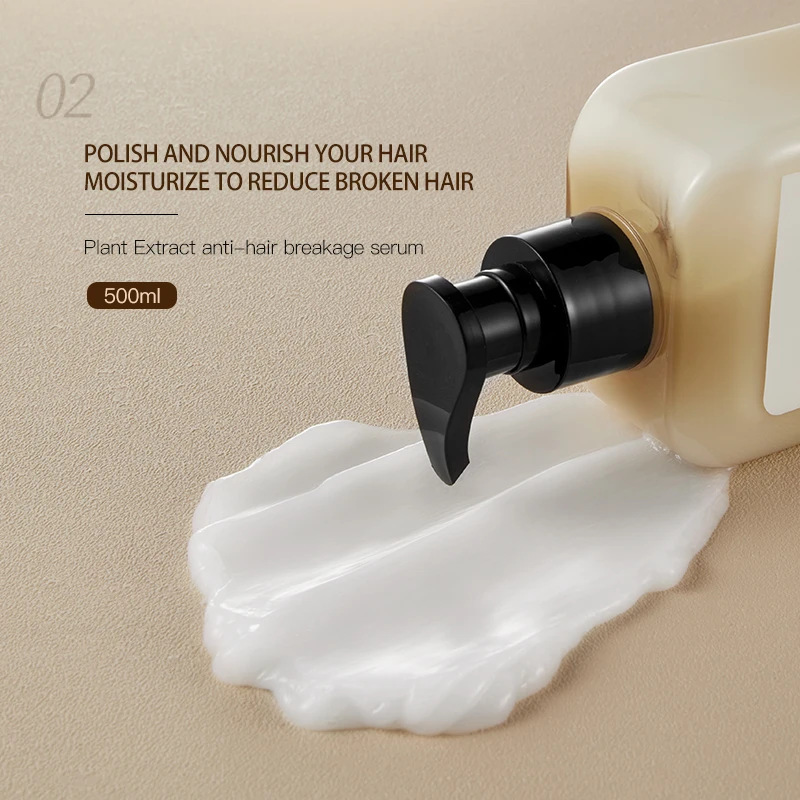 Wholesale Anti-Hair Breakage Hair Care Set Shampoo Conditioner Nutritional Solution Herbal Nourishing Hair Care Repair Trio Kit