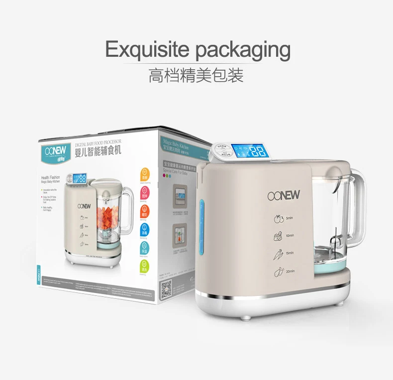 Hot Products electric high speed  baby food processor steamer blender