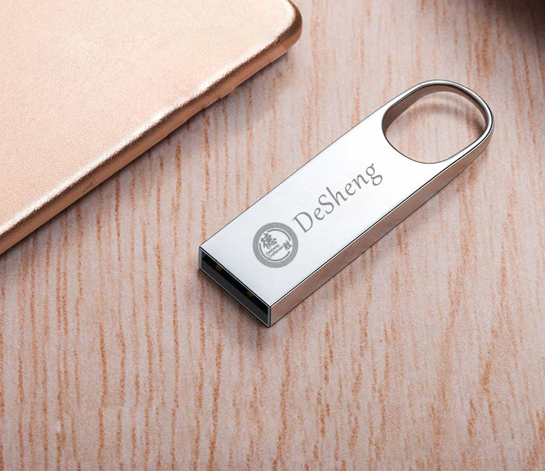 OEM Waterproof Metal Silver Memory Flash Pen Drive For Music Album USB