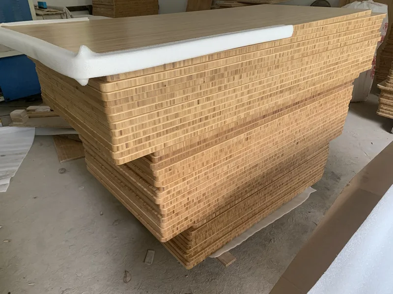 Bamboo Table Top for Standing Desk Home Office Desk 100% Solid Real Bamboo