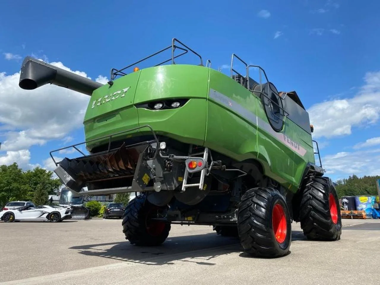 Fendt Agriculture Rice/corn/wheat Combine Harvester Hot Sale Product Super High Efficiency Original Star Rice Harvesting Machine
